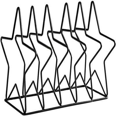 Dongng Bookshelf, Home Storage and Organization, Magazine Rack, Creative and Simple Five-Pointed Star Magazine Rack, Study Room Newspaper Storage Rack