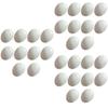 balacoo 30pcs Simulation Bird Eggs for Breeding and Decoration Realistic Fake Bird Eggs for Home Office and Restaurant Use view 2