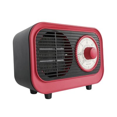 Grafken Retro Heater, Energy Saving and Electricity Saving, PTC Ceramics, Intelligent Constant Temperature, Mini Desktop Heater, Office and Household Quick Heat Heater (Color : Pink)