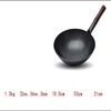 LJYT Wok cooking pan, Wok Pan Household Stainless Steel Wok With Lid, Non-stick And Uncoated Wok, Scratch Resistant Cookware (Size : 32cm) view 2