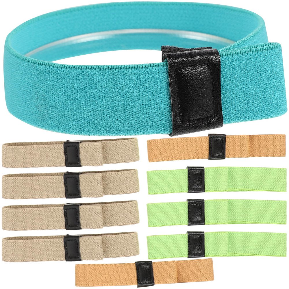 10-Pack Bento Box Straps Elastic Bands for Lunch Container Fixing Straps High Elasticity Food Box Bands for School Office Home 4.72X0.86X0.19In