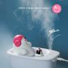 Polar Bear Penguin Bathtub Humidifier, 550ml Bedroom Air Humidifier Aroma Diffuser, White Bear Spa Steam Essentail Oil Mist Diffuser view 2