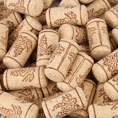 100 Pcs Wine Corks, Craft Grade Cork with Straight Cylinder-shaped Design Natural Soft Corks for Wine Bottling DIY Crafting Decorations