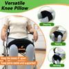 AOSSA Abduction Wedge, Knee Separator Pillow for Hip Replacement Surgery, Contoured Foam Orthopedic Knee Pillow with Strap, Leg Separator Small Pillow Between Knees for Sleeping, Sciatica Pain Relief view 2
