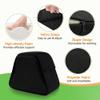 AOSSA Abduction Wedge, Knee Separator Pillow for Hip Replacement Surgery, Contoured Foam Orthopedic Knee Pillow with Strap, Leg Separator Small Pillow Between Knees for Sleeping, Sciatica Pain Relief view 3