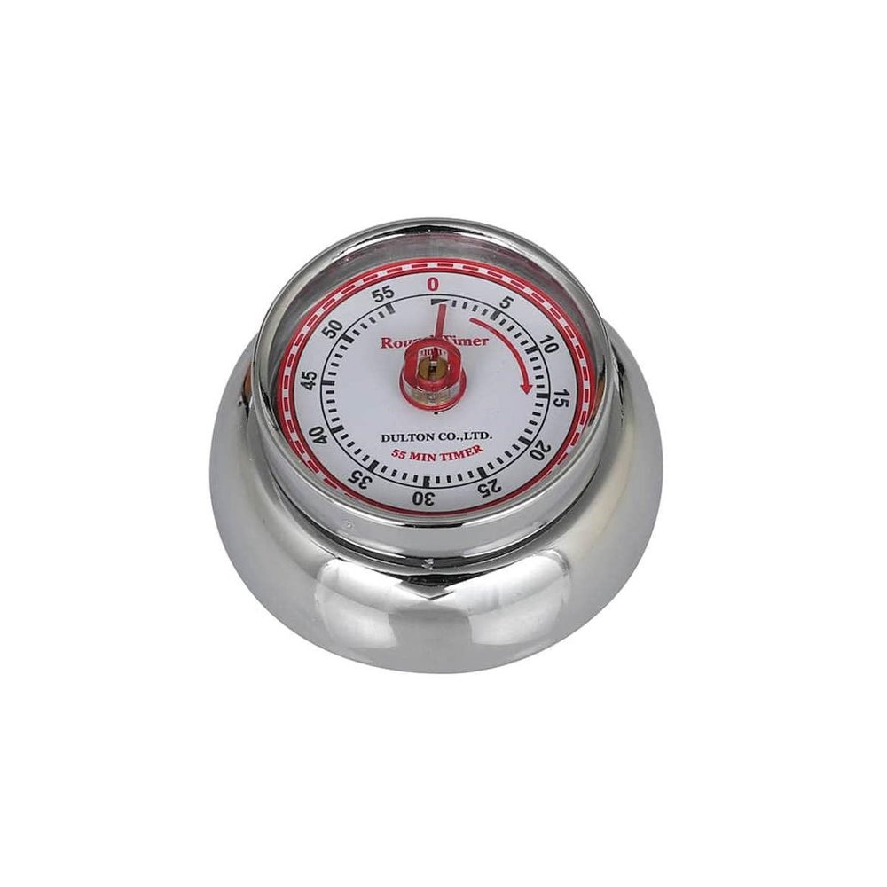 Dalton Kitchen Timer with Magnet Chrome