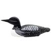 CVHOMEDECO. Primitives Hand Engraving and Painted Wood Loon Farmhouse Figurine Decorative Accent, 15 Inch view 1