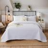 Brandream White Quilts Twin Size Cotton Bedspread Matelasse Bedding Coverlet Set 2-Piece Daybed Single Bed Spreads view 2