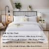 Brandream White Quilts Cotton Queen Size Quilted Comforter Set Farmhouse Matelasse Bedspreads 3-Piece view 4