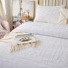 Brandream White Quilt King Size Cotton Matelasse Coverlet Set Farmhouse Quilts 3-Piece view 1