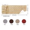 NICEYST Couch Sofa Armrest Organiser Arm Chair Caddy Bedside Storage Pocket with 6 Pockets TV Remote Holder Bed Storage Pocket Bag for Cellphone Tablet Notepad Book Magazines DVD Glasses view 3