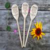 Set of 10 Merry Christmas Spoons Thank You Gift For Friends Christmas Party Decor Bridal Shower Gift view 3