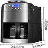 Dongng Personal Caf Grind Drip Maker Coffee Grinder, 4 cups Portable Family partner view 2
