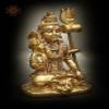 2" Small Blessing Shiva in Brass | Handmade | Made in India - Brass Statue view 2
