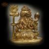 2" Small Blessing Shiva in Brass | Handmade | Made in India - Brass Statue view 3