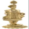 20" Superfine Sculpture of Shri Swaminarayan in Brass | Handmade | Made in India - Brass view 3