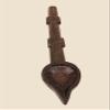 2" Wooden Big Ladle for Vedic Yagya | Wooden Big Ladle | Handmade Art | Made in India - Mango Wood view 3