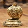 2" The Kundalini (Small) in Brass | Handmade | Made in India - Brass Statue view 3