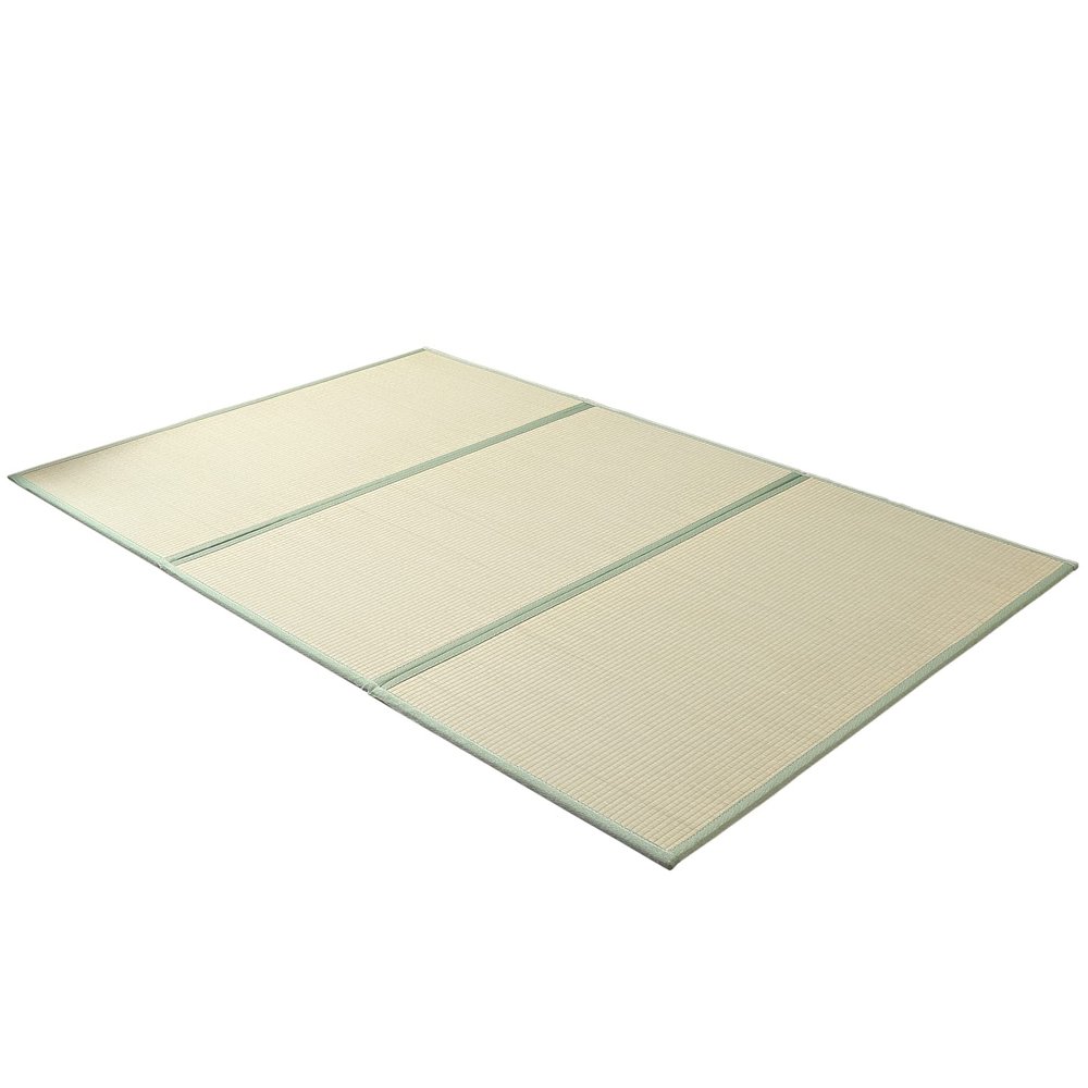 KITBRHOME Tatami Mat (Twin XL 83" x 39" x 0.5"), Japanese Traditional Tatami Mattress, Natural Rush Grass Floor Tatami Futon Mat for Sleeping, Sitting, Yoga, Relaxing Twin XL