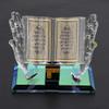 Pinsofy Islamic Model, Crystal Shiny Muslim Supplies, Classic Color Plated Surface Home Gift for Friends Family Office Desk view 4