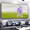 100% Hand-Painted Original Oil Painting Ocean Artwork Wall Decor Nautical Decorations Wall Decor Living Room Mural Art On canvas abstract art Gifts for Dad Who Wants Nothing 96 by 48 Unframed view 2