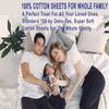 Urban Bedding 400 Thread Count -White 100% Egyptian Cotton 3 Piece Luxurious Bedspread, Ruffled Bed Cover King 30'' Inch Drop view 3