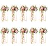 Inweder Gold Flower Stand for Table: 23.6 Tall Centerpiece Stand for Wedding Table Reception Floral Center Pieces with Home Decoration Party Event 10 PCS view 1