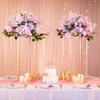 Inweder Gold Flower Stand for Table: 23.6 Tall Centerpiece Stand for Wedding Table Reception Floral Center Pieces with Home Decoration Party Event 10 PCS view 2