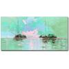 100% Hand-Painted Original Oil Painting Nautical Party Decorations Seascape Paintings Decor Home Decor Abstract Large Landscape Acrylic Painting Men Christmas Gifts 96X48Inch Unframed view 1