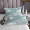 3 Piece Hot Air Balloon Quilt Bedding Set Women Aldult Lightweight Bedding Blue Sky Bedspread Set 3D Birds Printed Bedspread Coverlet Soft Microfiber Home Quilt Set for King Bed All Season view 3