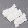DOITOOL 20pcs Adjustable Cable Clips Holder Self-Adhesive Wire Management Fasteners for Desk Cord Organizer XXL for Tv Computer and Network Cables White view 4