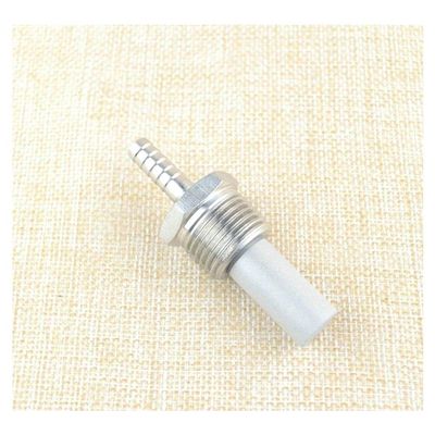 2 Micron 1/2" BSPT 1/4" Hose Barb Diffusion Oxygen Stone for Homebrew