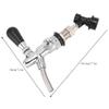 Adjustable Keg Beer Tap Faucet, Stainless Steel and Chrome Plated Material Adjustable Beer Tap Faucet Keg Beer Homebrewing Tap with Ball Lock Liquid Disconnect view 2