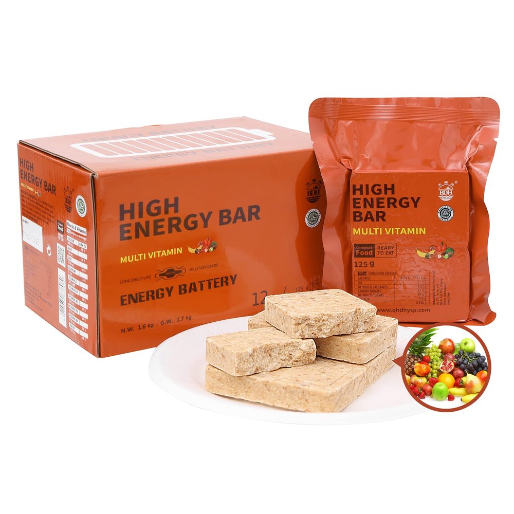 Emergency Food Ration Bar, MRE Meals, Survival Food, Long Shelf Life Food
