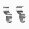 KK5 Siding Hooks for Hanging Heavy Duty Stainless Steel Vinyl Siding Hangers, Low Profile No Hole Siding Clips for Hanging Lights Wreath Decorations Home Storage Room Garage Warehouse Indoor Outdoor view 1
