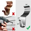 KK5 Siding Hooks for Hanging Heavy Duty Stainless Steel Vinyl Siding Hangers, Low Profile No Hole Siding Clips for Hanging Lights Wreath Decorations Home Storage Room Garage Warehouse Indoor Outdoor view 4