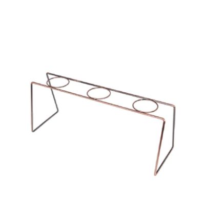 Coffee Dripper Stand Multi-Hole Household Coffee Filter Cup Holder Drip Cup Bracket for Office Kitchen tools, Three Hole Bronze