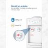 RICA-J Water Dispenser, 5 Gallon Top Loading Water Cooler, Plastic Water Cooler Dispenser with Child Safety Lock & Cabinet, White (RJVWD02AEWT) view 2