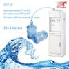RICA-J Water Dispenser, 5 Gallon Top Loading Water Cooler, Plastic Water Cooler Dispenser with Child Safety Lock & Cabinet, White (RJVWD02AEWT) view 4