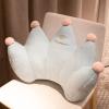 GZPFDQ Bed Rest Reading Pillow,with Blanket and Without Blanket,Lumbar Support Cushion Perfect for Reading or Napping,for Adults Reading/Watching TV/Sitting Up in Bed view 1