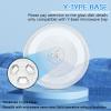 12 inch Microwave Glass Plate Replacement for Whirl-pool Microwave Glass Turntable Plate W10337247 WPW10337247 W11367904 W11335034 W11291538 W11443145 and other 1.5 & 1.7 Cubic Foot by Fetechmate view 2