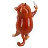 AB Tools Ginger Fat Taking Cat Selfie Picture Ornament Statue Garden House Decor Resin view 3