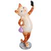 AB Tools Ginger Slim Cat Taking Selfie Picture Ornament Statue Garden House Decor Resin view 1