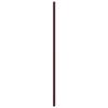 12"W x 54"H True Fit PVC Center Circle Arts & Crafts Fixed Mount Shutters, Wine Red (Per Pair - Hardware Not Included) view 3