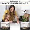 One Handed Tear Wall Mounted & Under Counter Paper Towel Holder Dispenser - Stainless Steel Wall Mount Paper Towel Holder - Easy to Install Horizontally or Vertically - Hardware Included  11 Inches view 3