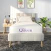 NapQueen 8 Inch Twin Size Mattress, Bamboo Charcoal Memory Foam Mattress, Bed in a Box view 1