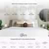 NapQueen 8 Inch Twin Size Mattress, Bamboo Charcoal Memory Foam Mattress, Bed in a Box view 3