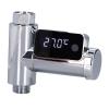 Fdit Instant-Read Shower Thermometer, G1/2 Faucet Thermometer LED Digital Display Water Temperature Monitor for Kids Adults Home Bathroom view 2
