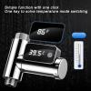 Fdit Instant-Read Shower Thermometer, G1/2 Faucet Thermometer LED Digital Display Water Temperature Monitor for Kids Adults Home Bathroom view 4