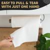 One Handed Tear Wall Mounted & Under Counter Paper Towel Holder Dispenser - Stainless Steel Wall Mount Paper Towel Holder - Easy to Install Horizontally or Vertically - Hardware Included  11 Inches view 2